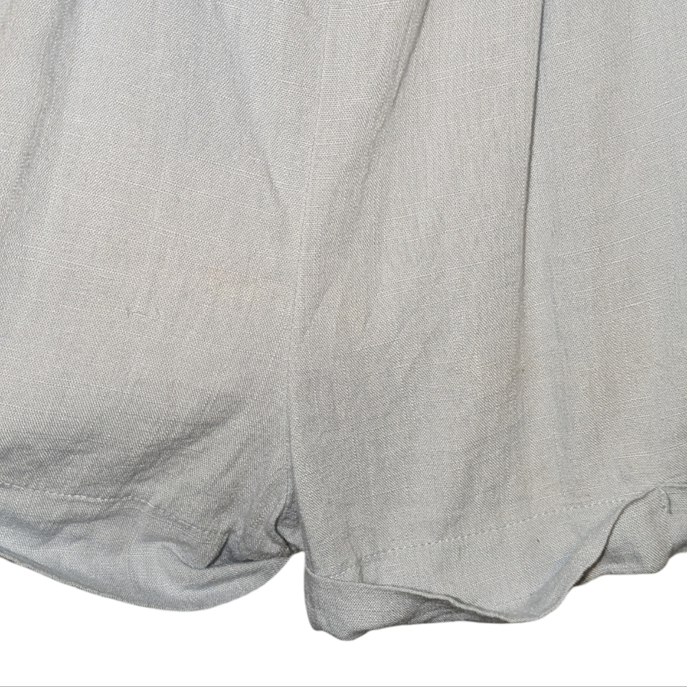 Shinestar Chambray Pocketed Romper Large - Picture 3 of 8